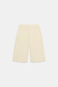 ZW COLLECTION PLEATED BERMUDA SHORTS