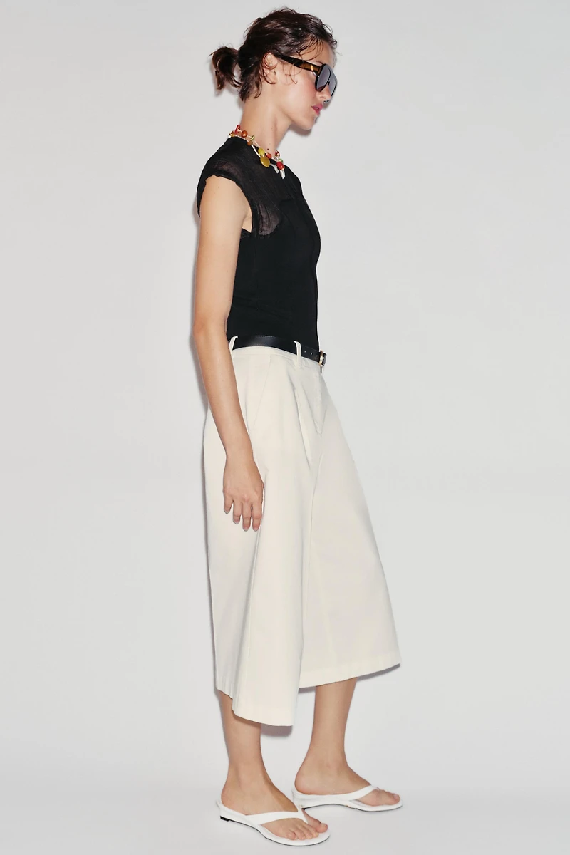 COMBINATION KNIT TOP