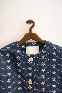 ZARA TIMELESS - VESTE FLEURS BRODÉES