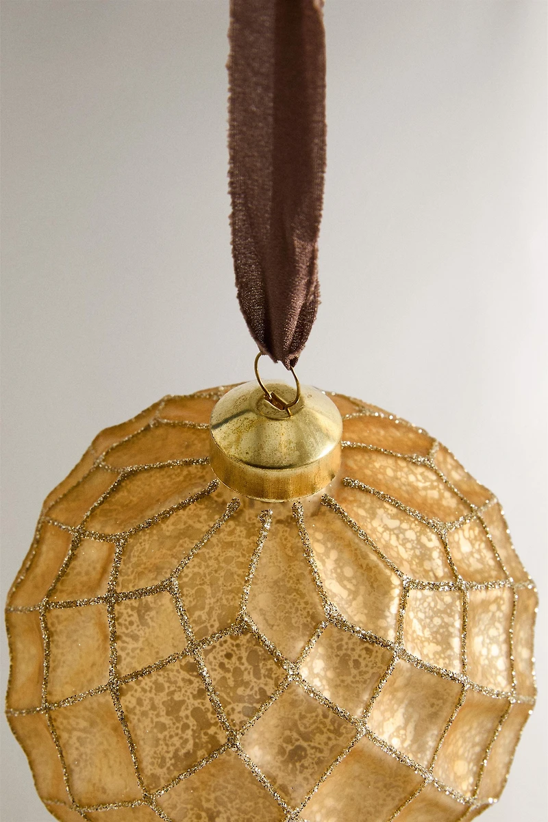 CHRISTMAS TREE BALL ORNAMENT