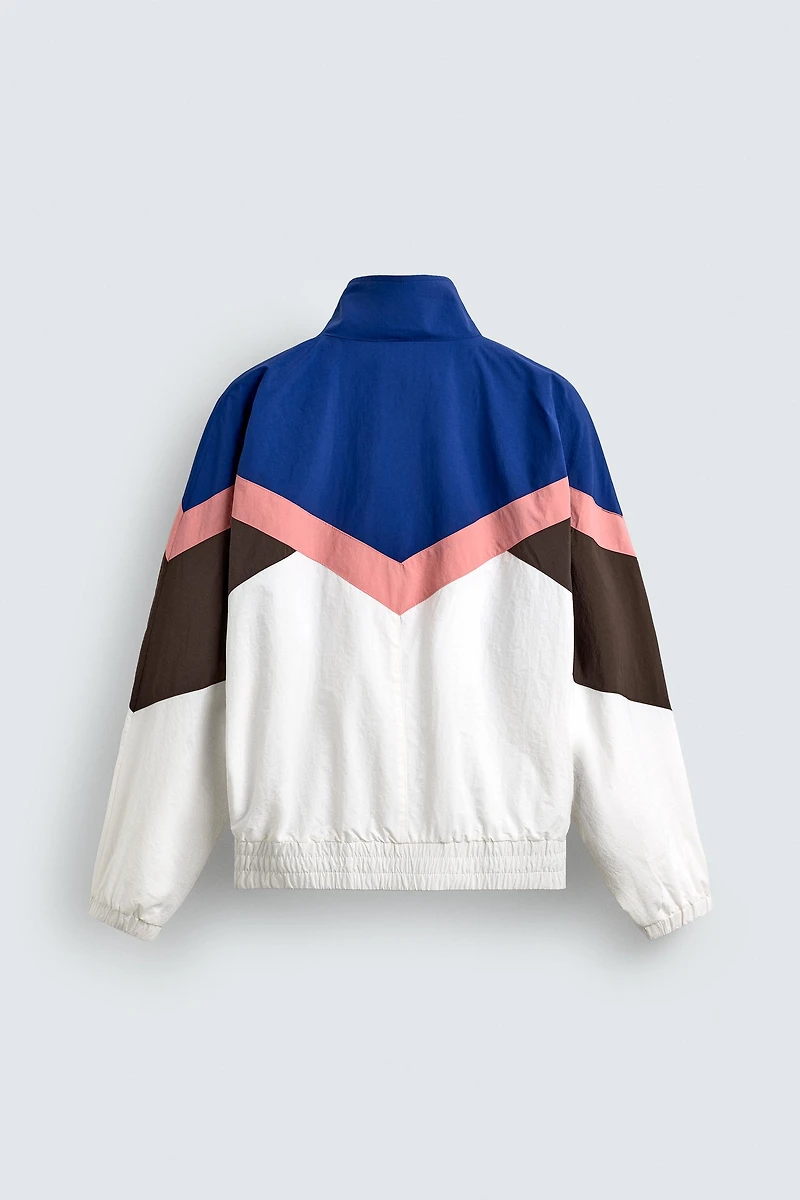 COLOR BLOCK TECHNICAL JACKET