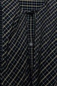 CHEMISE À CARREAUX AVEC FOULARDS EN COTON