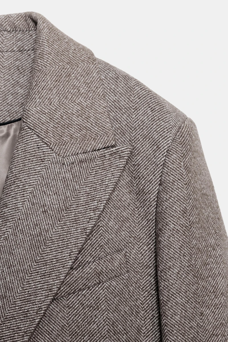 VESTE À ÉPAULETTES CHEVRON