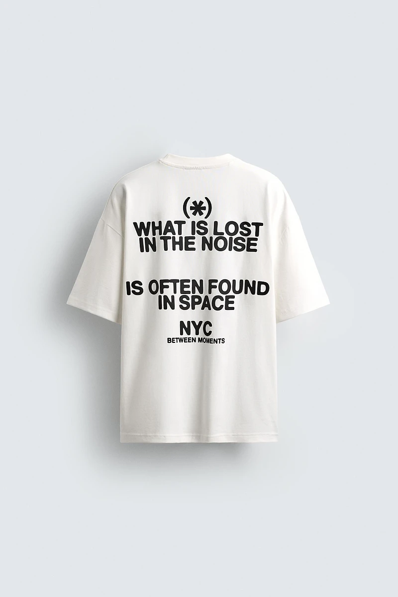 RUBBERIZED PRINTS T-SHIRT