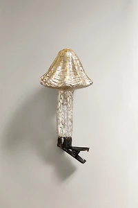MUSHROOM CLIP CHRISTMAS ORNAMENT