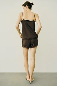 LACE CAMISOLE TOP