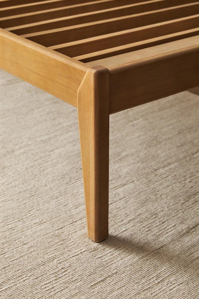 OAK WOOD BED FRAME