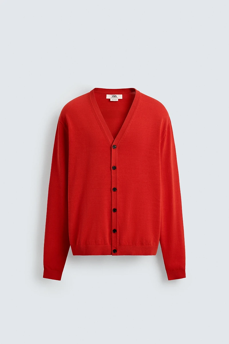 RELAXED FIT CARDIGAN