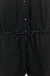 FLOWY SHORT POCKET JUMPSUIT