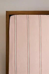 KIDS' STRIPED FITTED SHEET