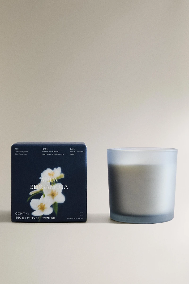 (350 G) BOUGIE PARFUMÉE AQUA BERGAMOTE