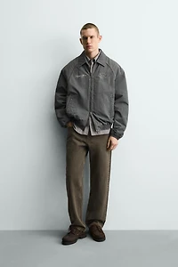 TEXTURED PUFFER JACKET