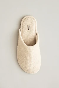 WOOL MULE SLIPPERS