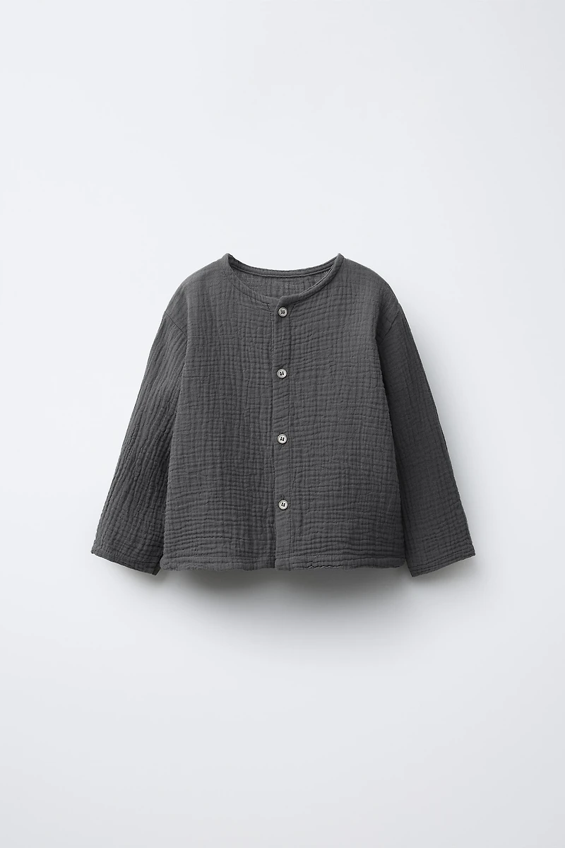 CHEMISE EN GAZE DE COTTON
