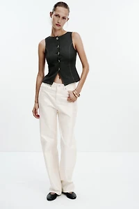 BUTTON VEST TOP
