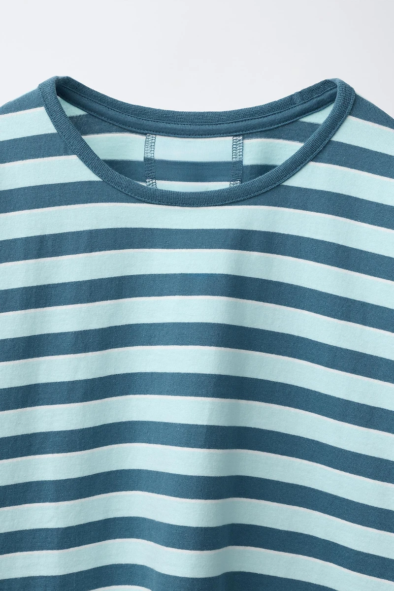T-SHIRT À IMPRIMÉ RAYURES