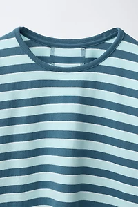 T-SHIRT À IMPRIMÉ RAYURES