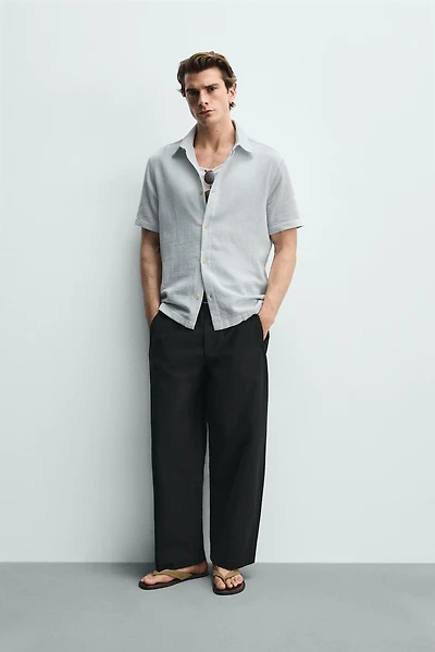 CHEMISE REGULAR FIT STRUCTURÉE