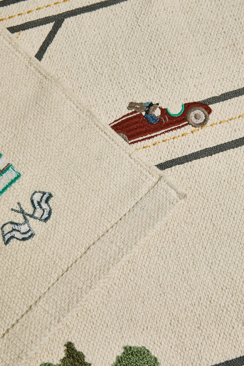TAPIS ENFANT CIRCUIT DE COURSE