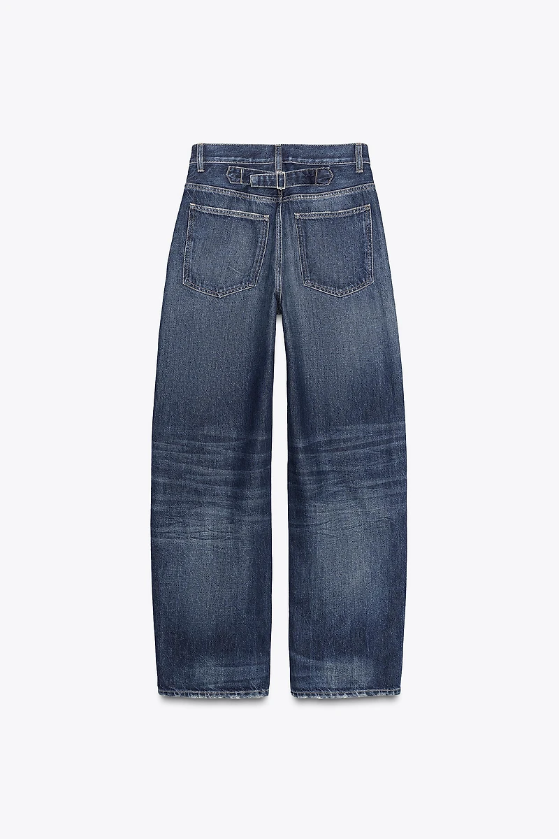 JEAN TRF DROIT LARGE TAILLE HAUTE