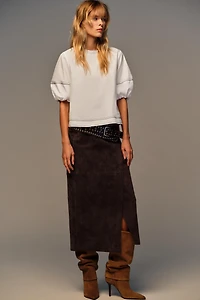 CHEMISE SURPIQÛRES MANCHES BOUFFANTES