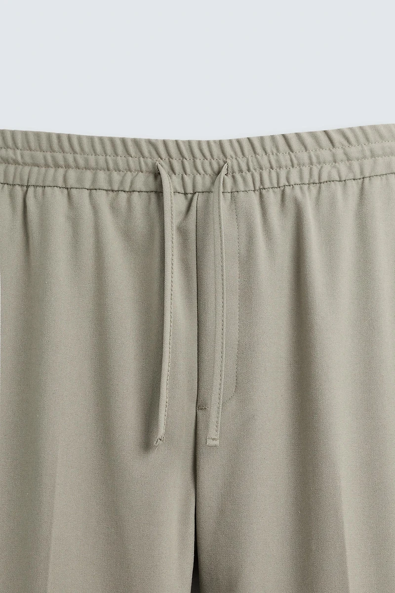 JOGGER WAIST STRETCH PANTS