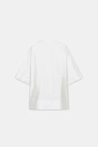 BLOUSE FLUIDE À MANCHES COURTES ZW COLLECTION