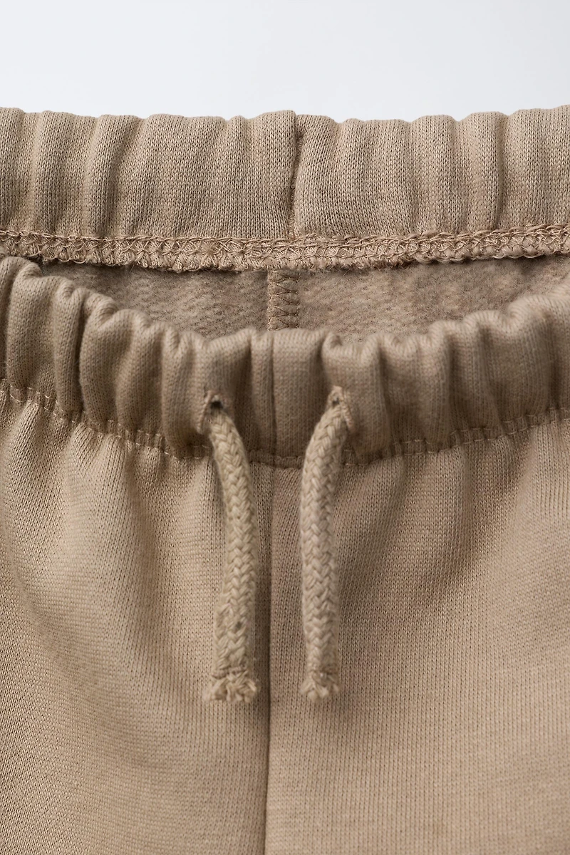 PRINTED POCKET PLUSH PANTS