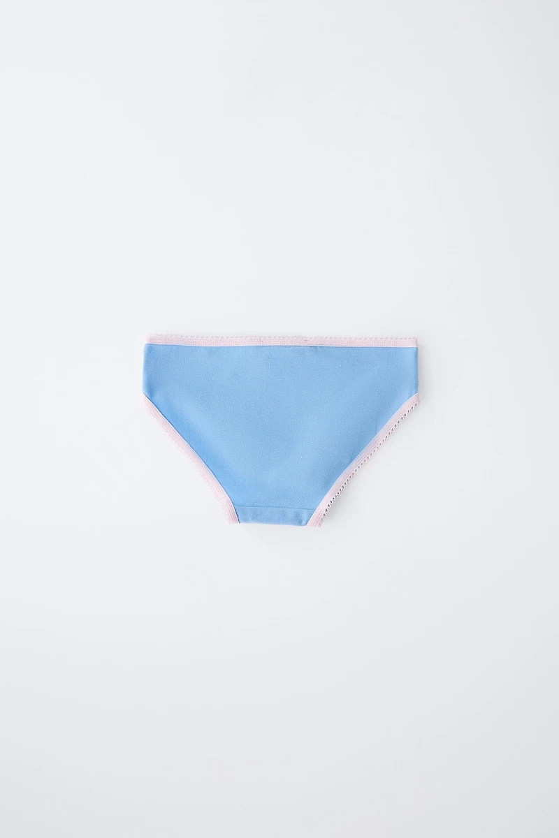 6-14 YEARS / SIX-PACK OF STRIPED AND CHERRY UNDERWEAR