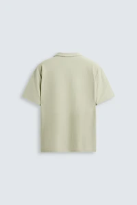 TEXTURED POLO SHIRT