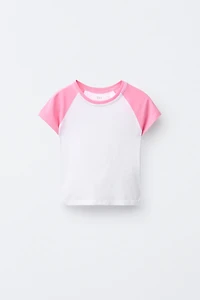 T-SHIRT À MANCHES RAGLAN