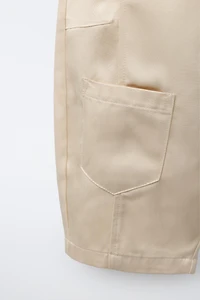 BARREL PANTS WITH POCKETS