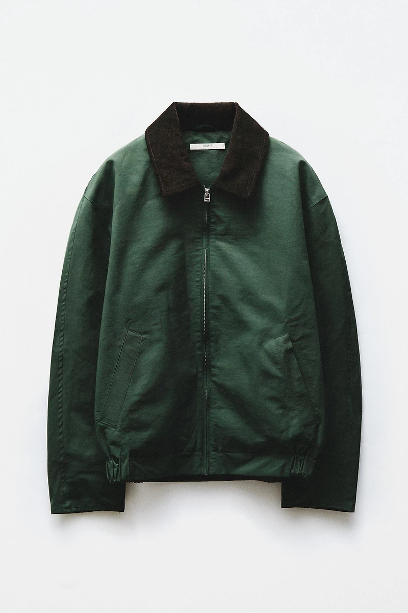 GREEN GOLF CARDIGAN