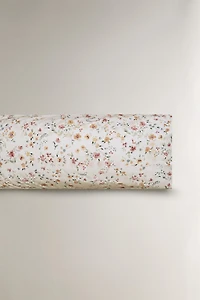 FLORAL PERCALE PILLOWCASE (200 THREAD COUNT)