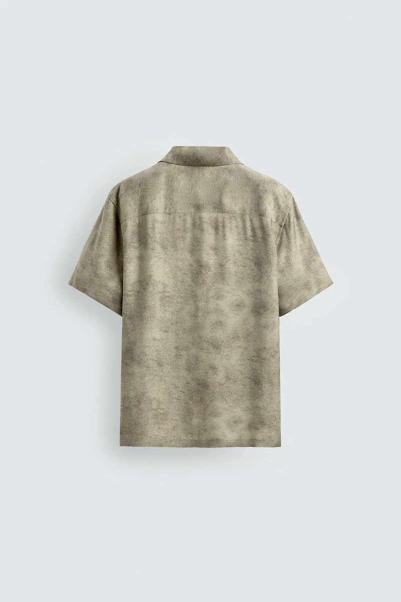 CHEMISE SATINÉE RELAXED FIT
