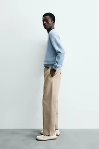 WASHED COTTON TEXTURED JUMPER