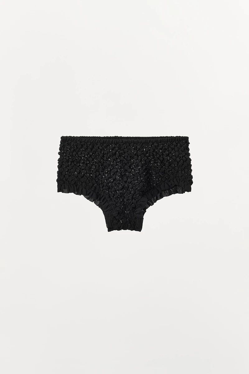 TEXTURED CULOTTE PANTIES