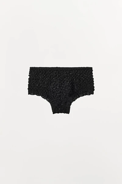 TEXTURED CULOTTE PANTIES