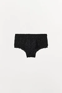 TEXTURED CULOTTE PANTIES