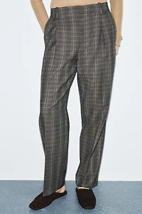 PLAID PANTS ZW COLLECTION