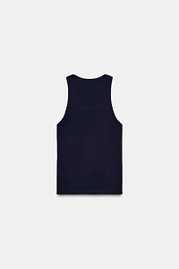 RIB STRAPPY TOP