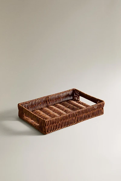 RECYCLED PLASTIC RECTANGULAR BASKET
