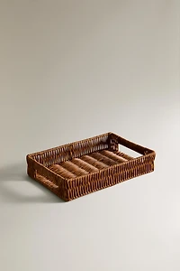 RECYCLED PLASTIC RECTANGULAR BASKET