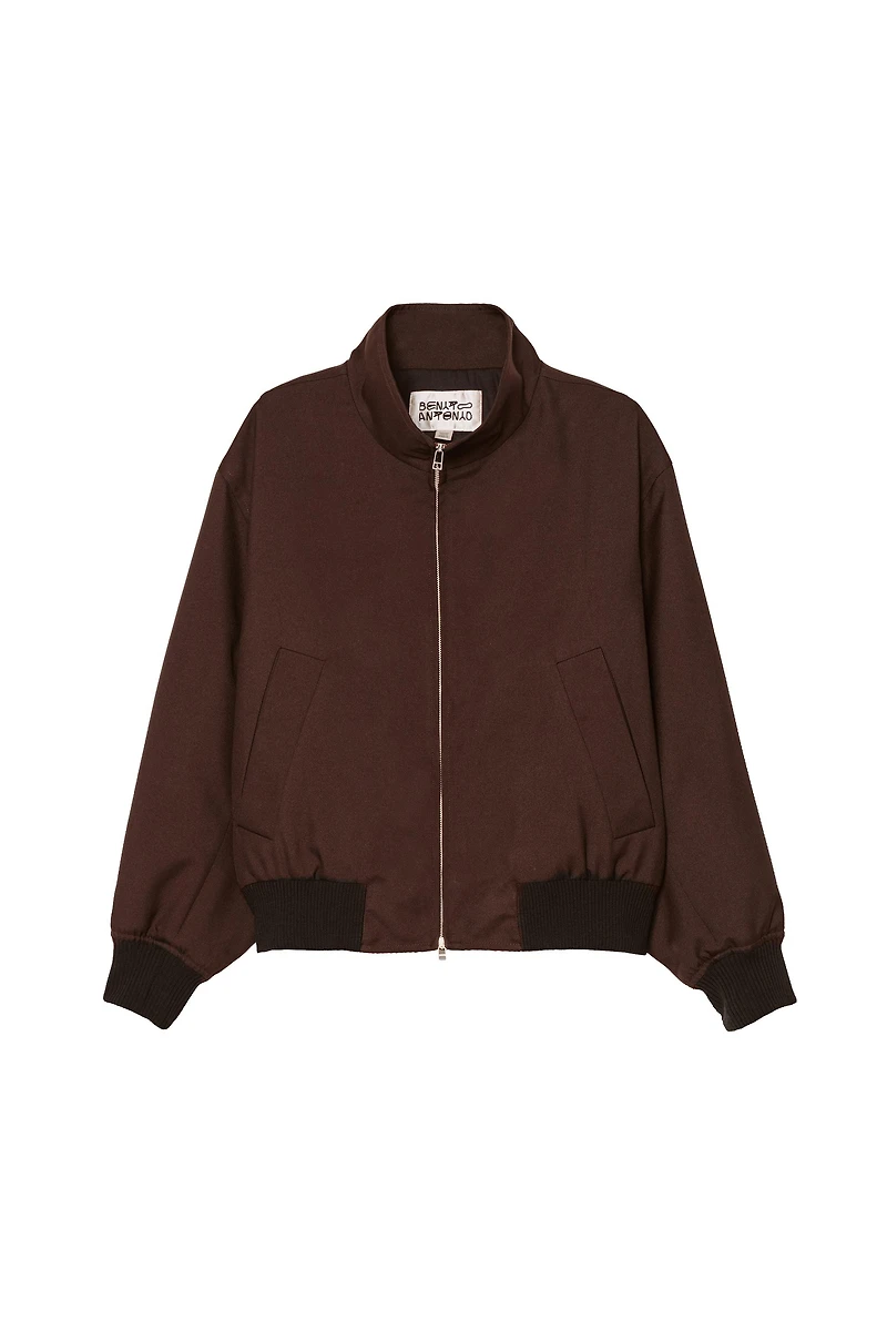 RELAXED FIT BOMBER JACKET