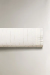 STRIPED COTTON LINEN PILLOWCASE
