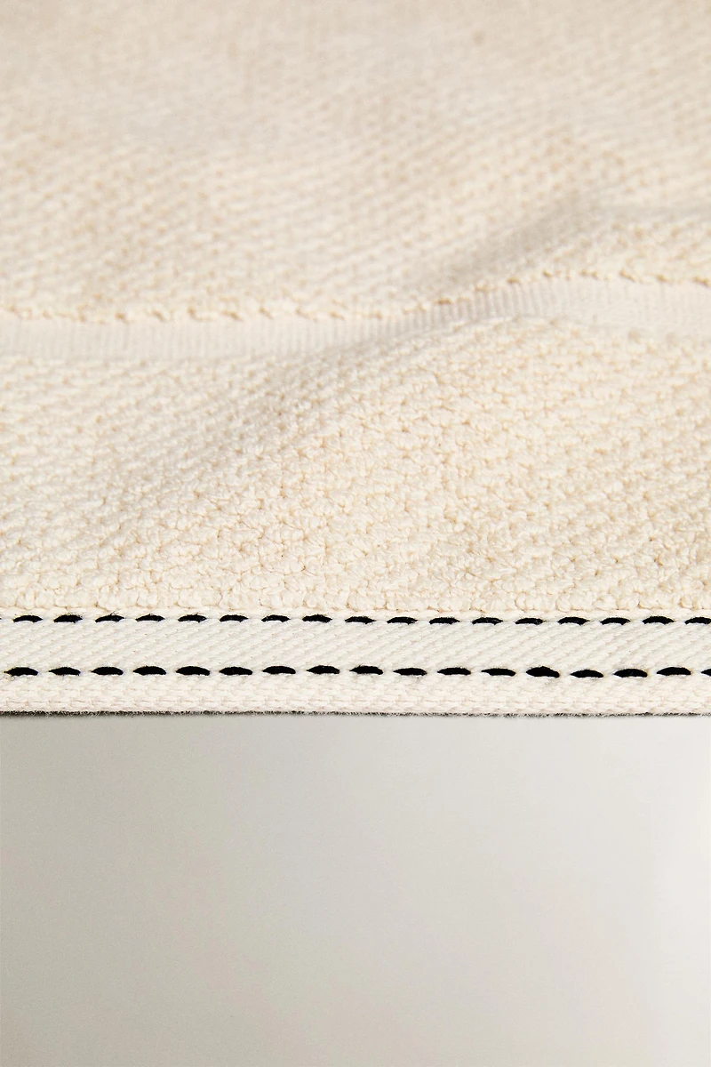 RICE STITCH BATH MAT