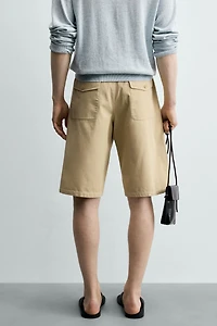 WASHED RELAXED FIT SHORTS