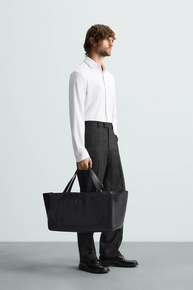 CHEMISE ÉLASTIQUE TEXTURÉE