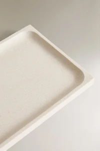 PLATEAU DE BAIN MARBRE BLANC