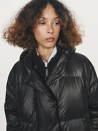 Hooded puffer jacket